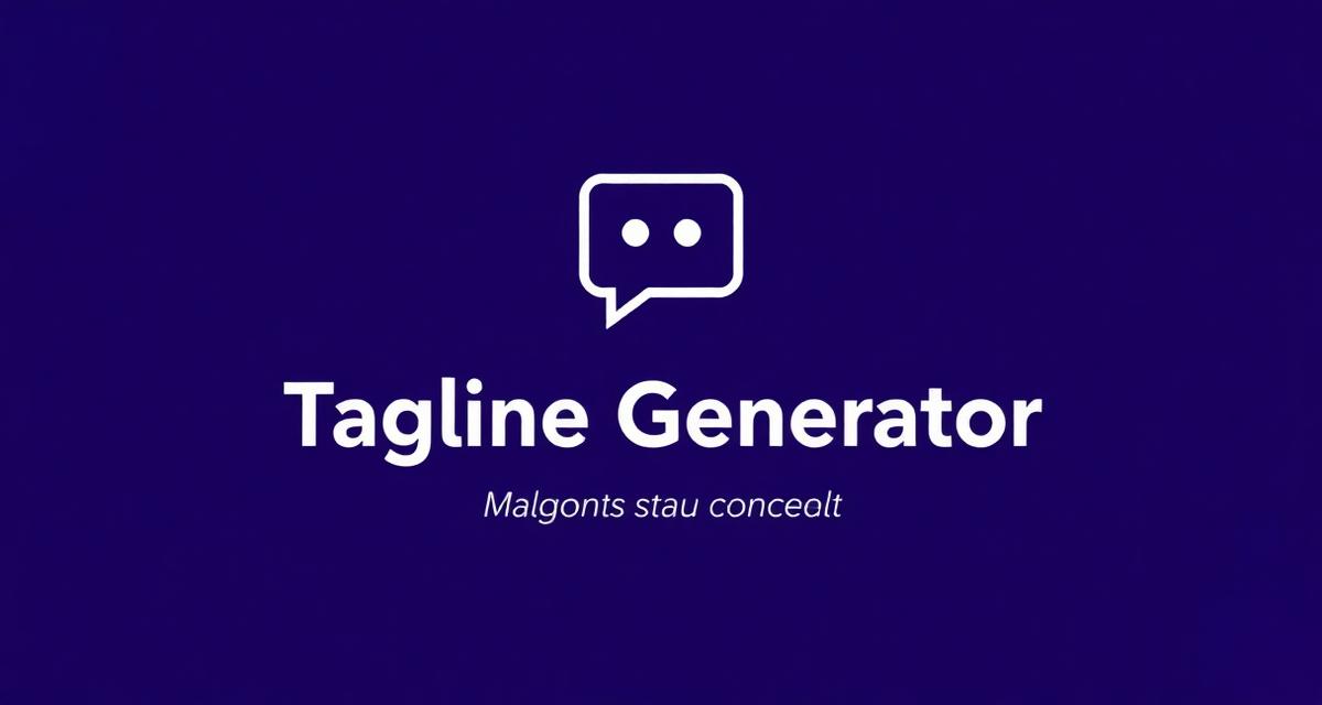 Tagliner Free AI Tagline Generator | Create Catchy Slogans Instantly