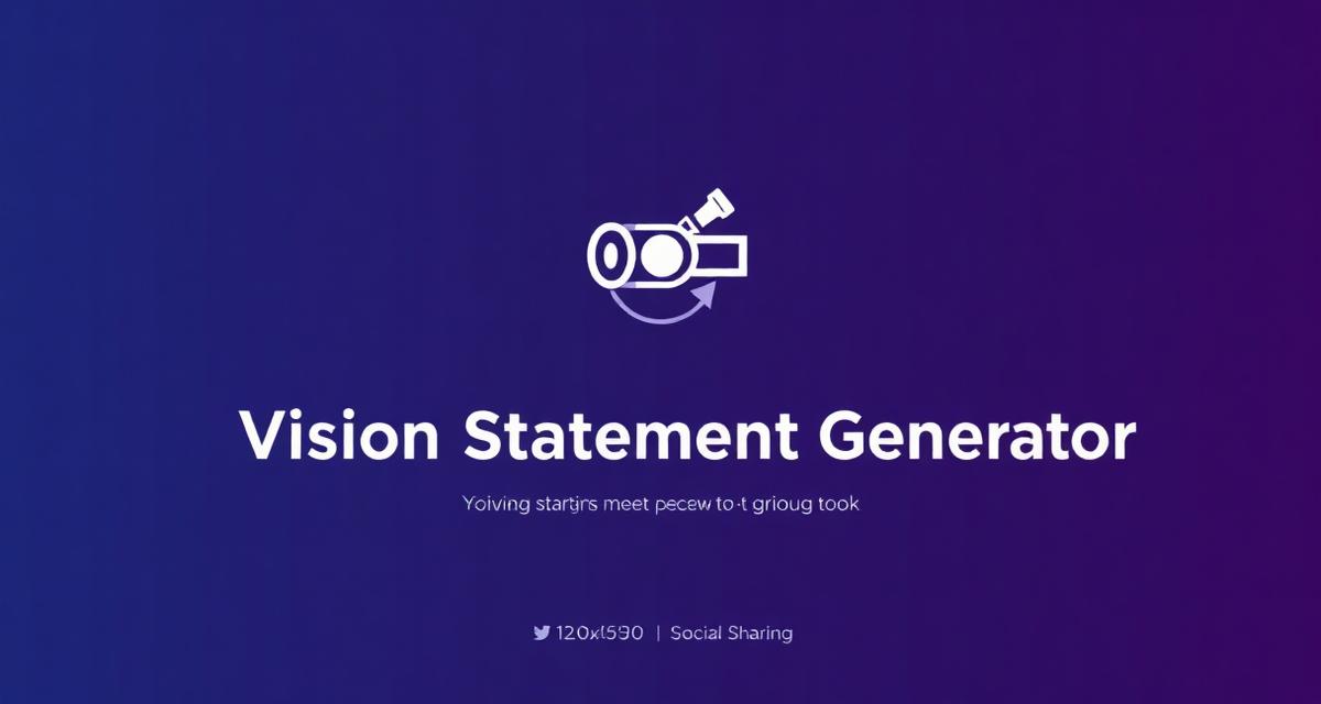 Free AI Vision Statement Generator | Craft Your Company Vision